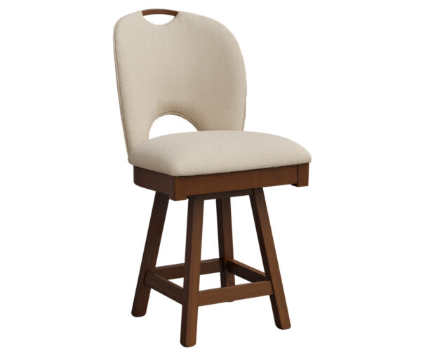 Dove Swivel Barchair