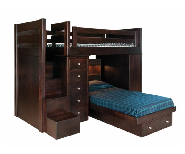 Loft Bed with Steps