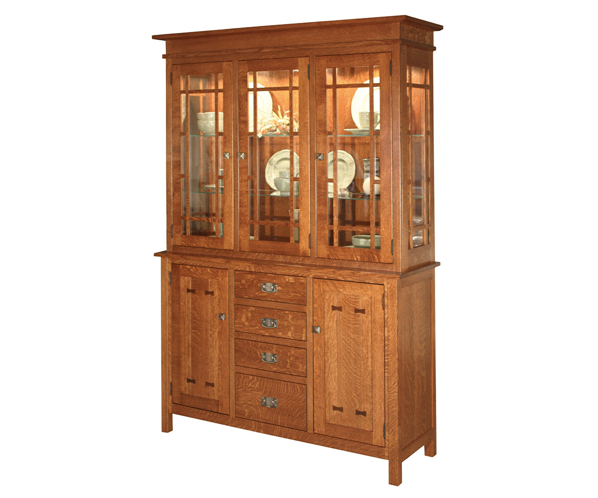 Gettysburg Three Door Hutch