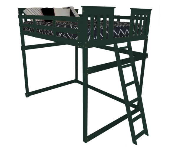 Loftbed With End Ladder - Full