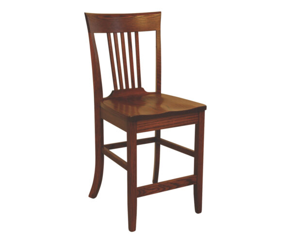 OW Shaker 5 Slat 24" Bar Chair