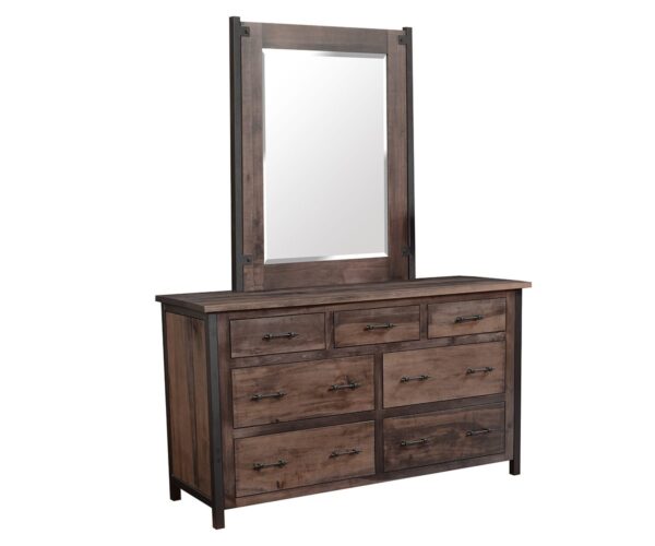 Structura Low Dresser with Mirror