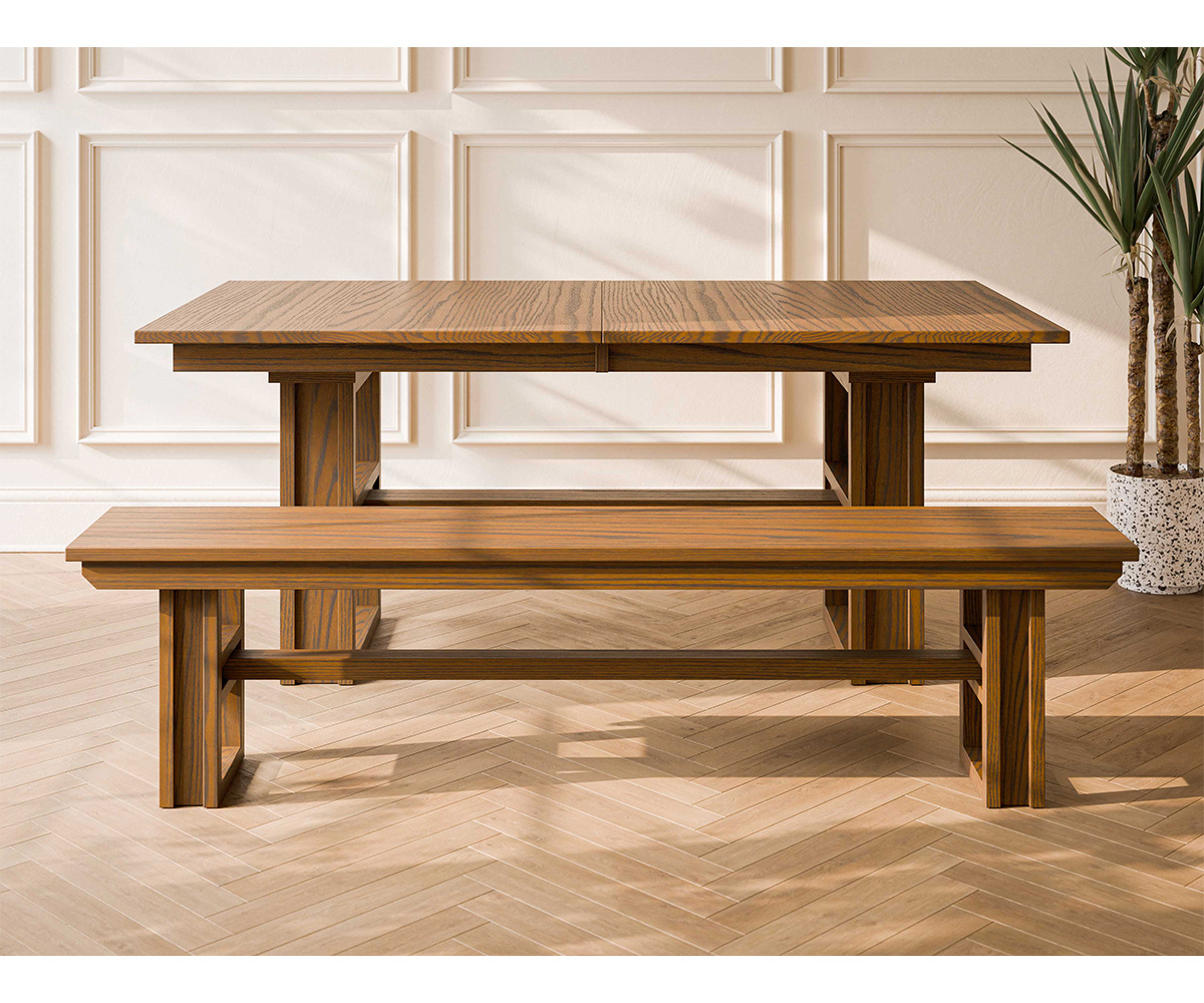 Ashton Double Pedestal Table - Image 2