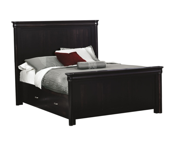 Highland Ridge Bed with Storage Rails